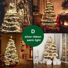 1pc 16.4ft Christmas Led Ribbon String Lights, Starlight Satin Lights, Home Decor, Tree Decorationschristmas Decor Christmas Gift Thanksgiving Christmas Tree Decor Ornaments Christmas Light Bedroom Decor Home Decor Party Decor Holiday Festival Room Decor - Multicolor - View 10