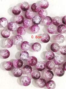 50st 8 mm Prim-gekleurd Glazen Kralen String Voor Doe-Het-Zelf Sieraden Maken