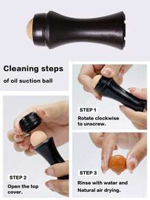 臉部按摩滾輪,1入組火山岩吸油石滾輪,迷你可重複使用油控天然石頭臉部工具,臉部清潔和收縮毛孔的臉部護膚工具,適用於臉部化妝,女性在家或旅途中按摩美容配件,護膚,房間裝飾,家居裝飾,臥室裝飾,浴室,聖誕禮物,浴室裝飾,旅行,旅遊用品,婚禮,聖誕派對,媽媽禮物,家庭,房間,房屋裝飾,聖誕禮物,給媽媽的禮物,生日禮物,粉色房間裝飾,客廳裝飾,臥室,男性禮物,爸爸禮物,蘑菇,新年,母親,配件,給爸爸的禮物,朋友,有趣禮物 - 黑色 - 查看 7