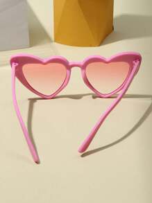 Fashionable Love Children's Fashion Glasses - Pink - View 4