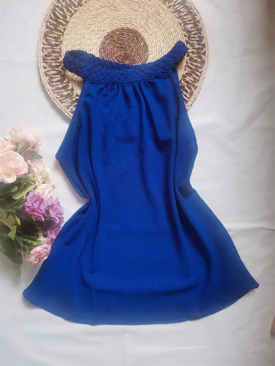 Women Tank Tops & Camis - Royal Blue - View 1