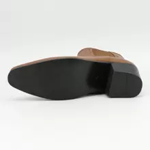 Men's High Heel Chelsea Boots With Double Elastic Gore - Lạc đà - Xem 5