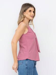 Women Tank Tops & Camis - Màu hồng gỉ - Xem 2