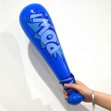 4 Piezas / Set Bate De Béisbol Inflable De Dibujos Animados, Palo Hinchable De Colores Brillantes Para Animadoras Con Aire - Multicolor - Ver 6