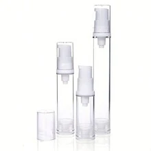 3pcs ( 5ML 10ML 15ML ) Máy hút bụi Du lịch Chai , Loại áp lực Nhỏ bé Chai xịt , Trang điểm Nước Dưỡng ẩm Chai xịt , Du lịch Có thể mang đi Chai sữa dưỡng da , Trống Chai , Du lịch Phụ kiện Phòng tắm Phụ kiện - Trong sáng - Xem 1