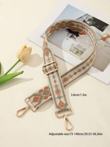 38 毫米可调节肩带包袋配件，配有宽肩带，适用于斜挎包和单肩包，长款替换肩带，适用于女士包袋