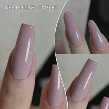 XEIJAYI Cái Sơn Móng Tay Màu Tím Nhạt Lâu Dài Sơn Móng Tay UV/Led Ngâm Tắt Gel Sơn Móng Tay Cho Móng Tay Nghệ Thuật Tự Làm Salon Tại Nhà Ngày Lễ Quà Tặng Cho Phụ Nữ Quà Tặng Làm Móng Tay Tại Nhà - Màu tím hoa cà - Xem 3