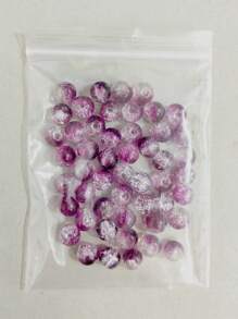 50st 8 mm Prim-gekleurd Glazen Kralen String Voor Doe-Het-Zelf Sieraden Maken