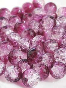 50st 8 mm Prim-gekleurd Glazen Kralen String Voor Doe-Het-Zelf Sieraden Maken