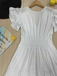 Women Dresses - 白色 - 查看 4