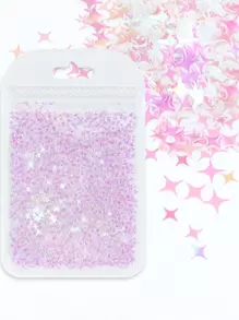 1pc Starry Resin Sequins Shiny Four-pointed Star Glitter For Epoxy Resin Filling UV Silicone Mold Filler DIY Crystal Crafts Handmade - Multicolor - View 16