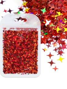 1pc Starry Resin Sequins Shiny Four-pointed Star Glitter For Epoxy Resin Filling UV Silicone Mold Filler DIY Crystal Crafts Handmade - Multicolor - View 13