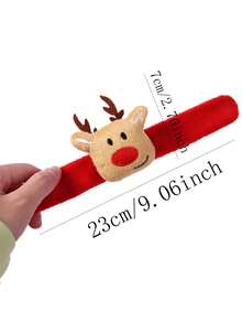 1 件圣诞手链拍手环麋鹿圣诞礼物圣诞装饰品