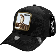 Gorra Trucker Play New York The Zoo Modelo Cobra - Negro - Ver 1