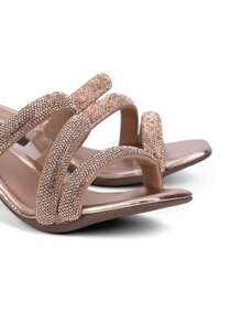 Domidona Women Heeled Sandals - Bronze - View 7
