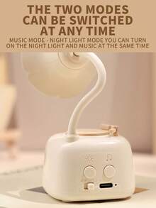 1 Miếng Creative Retro Hình máy hát Có thể sạc lại Hộp nhạc Đèn Với Vô cấp Làm mờ , Lý tưởng Qủa tặng Dành cho Cô gái - Nhiều màu - Xem 7