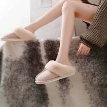 Pantuflas de mujer - Beis - Ver 2