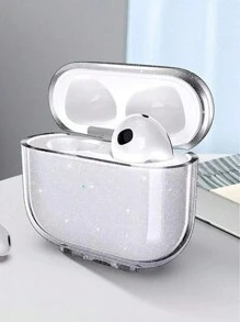 Compatible With Apple Airpods 1/2, Airpods Pro, Airpods 3, Airpods Pro (2nd Generation) -solid Color- Basic Loose Powder Tpu Soft Case Earphone Protective Cover