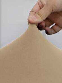 1pc Plain Stretchy Sofa Slipcover - Khaki - View 5