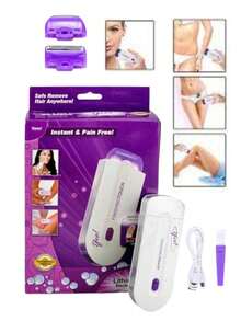 Depiladora, indolora con Sensor de Afeitar, y Luz Recargable (10 Piezas) - Verde - Ver 4