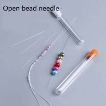 10 件套不锈钢开口串珠针，适用于各种串珠 DIY 制作艺术 - 銅色 - 查看 2