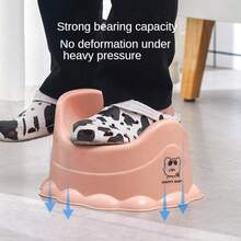 便攜廁所適用於嬰兒和,家庭使用迷你嬰兒廁所帶蓋-完美如廁訓練聖誕,萬聖節,感恩節禮品