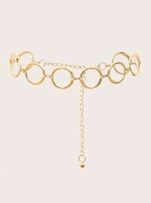 Women Belts - 金色 - 查看 2