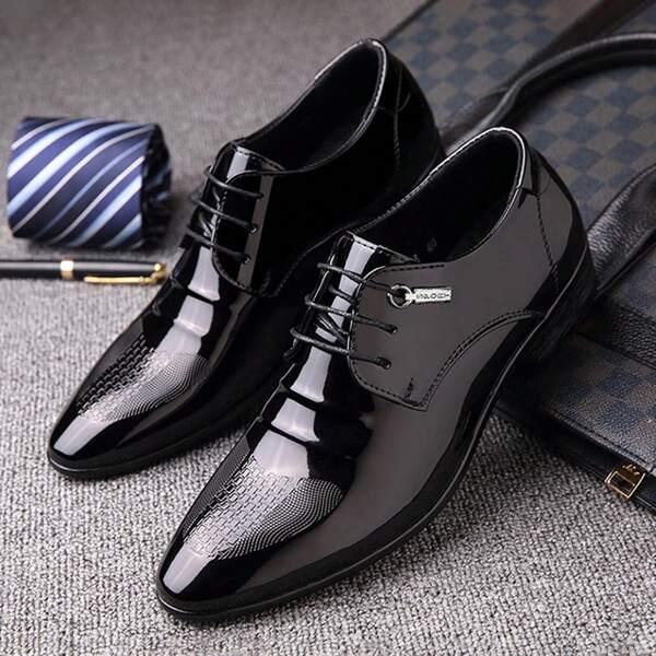 Plus Size Men Casual Business Dress Shoes Low-Top Sneakers Breathable Comfortable Dress Shoes For Young Men
