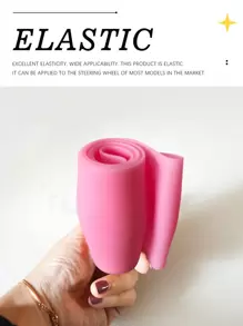 Cubre Volante Rosa Para Coches - Rosa - Ver 5