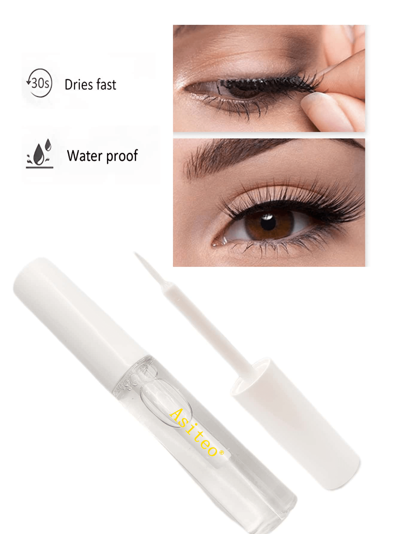 1 Piece 5ML Clear Color Eyelash Glue Makeup Faux Mink Eyelashes