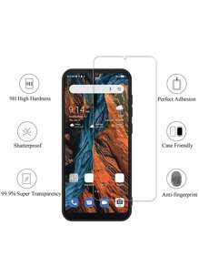 3 piezas Protector de pantalla anti rasguños alta definición compatible con - Blanco - Ver 4