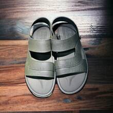 Fashionable, Comfortable And Light Men's Huaraches. Outdoor Sandals For Men. - 黑色 - 查看 2