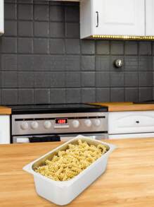 Inserto Acero Inoxidable 1/3 con Tapa 6.5 cm - Gris - Ver 7