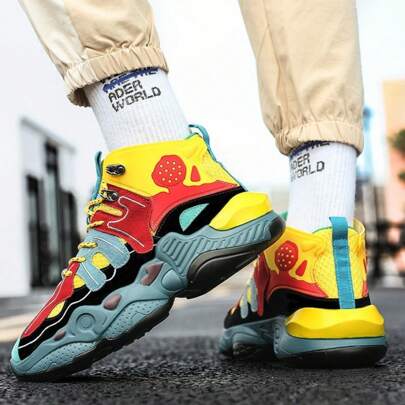 New Arrival 2023 Spring/autumn Men's Casual Sports Sneakers Chunky Shoes