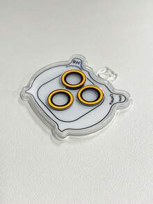 Anillo protector de lente de cámara y funda protectora de lente de cámara trasera compatible con iPhone 14, 15, versión nocturna, 13 Pro Max. - Naranja - Ver 4