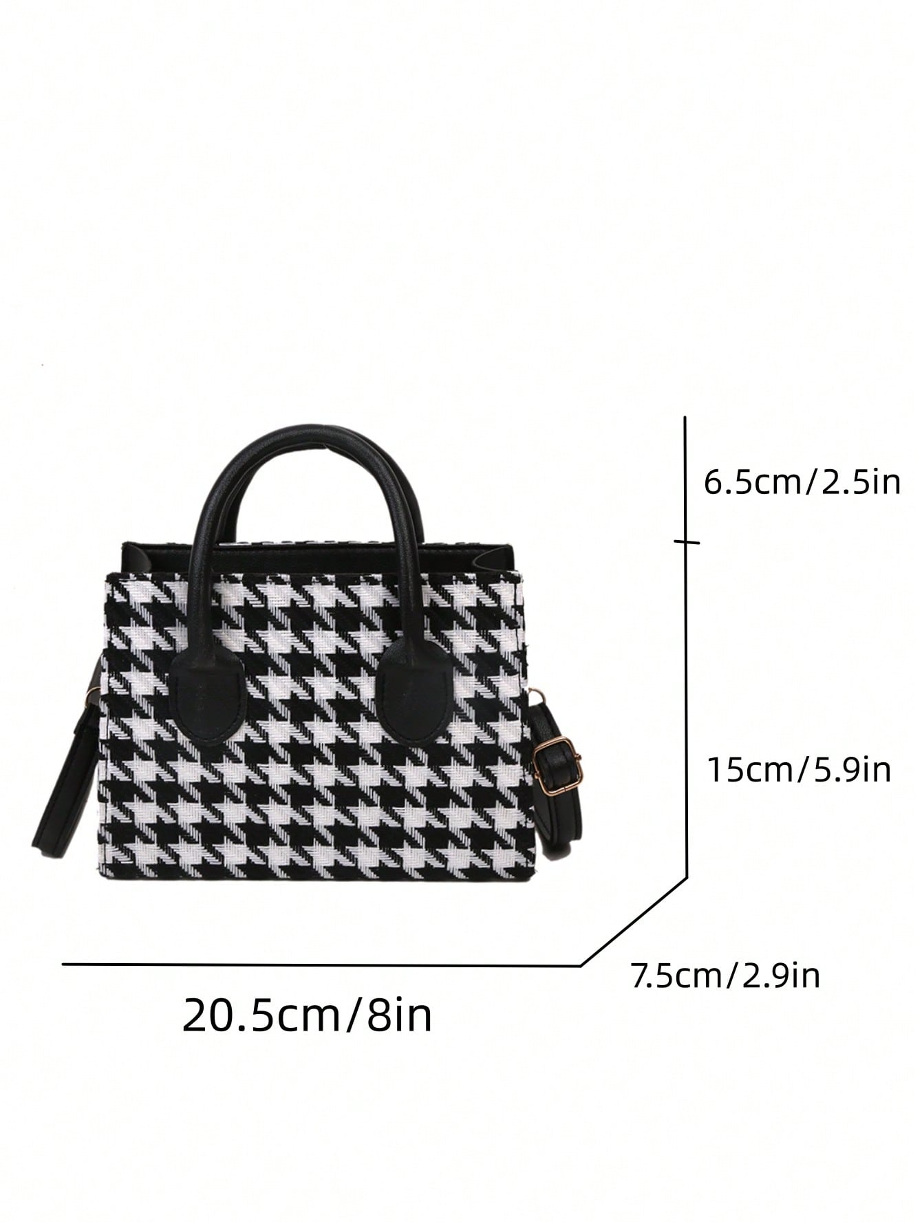 حقيبة مربعة لليد بنمط الطيور المربعة الجديدة للموض...