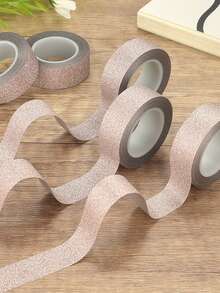 1捲淺紫粉色金色蔥花和紙膠帶 - 彩色 - 查看 3