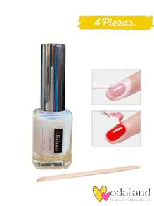 KALANZI Liquid Latex Cuticle Protector For Nails 1 Piece 10ml (4 Pieces) - Yellow - View 1