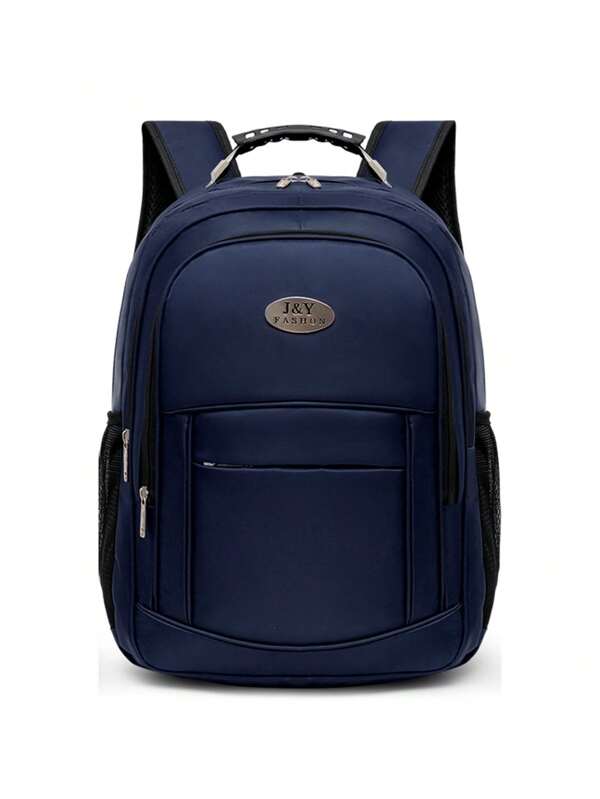 Mochila Masculino Impermeavel De Notebook Com Entrada de USB Viagem De Nylon De Alça Aluminio De 19inch