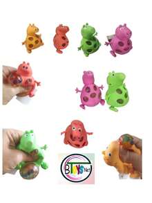 668- Squishy Porco Bolinha Anti Stress Relaxante de Apertar Brinquedo PARA/ Criança e Adulto - Multicolorido - Visão 7