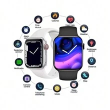 Smartwatch X7 Max Series 7, Unisex Smart Watch, Sports And Casual, Smart Watch For Men And Women Compatible With Android And IOS - White - View 3