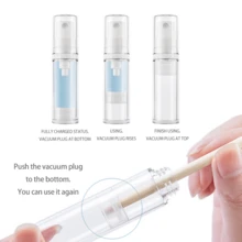 3入組10ml真空噴霧瓶,用於香水噴霧器,便攜可加注塗漆霧化器 - 無色 - 查看 3