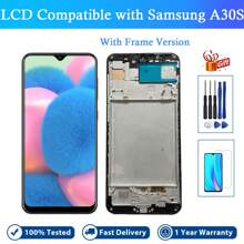 Brand New Lcd Screen Replacement With Frame Compatible With Samsung Galaxy A30s - Black - View 1