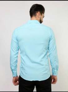 Men Shirts - Light Wash - View 3