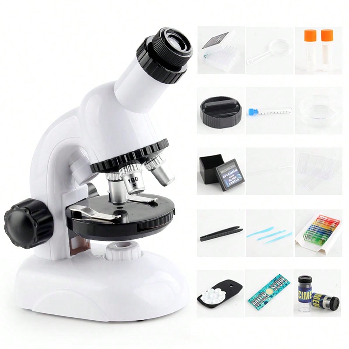 Easytouse Beginner's Microscope For Classroom, With Adjustable