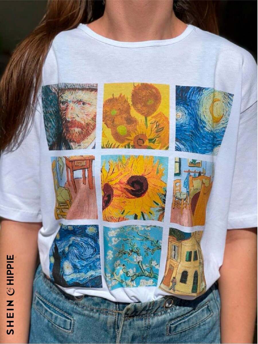 Women T-Shirts - 白色 - 查看 1