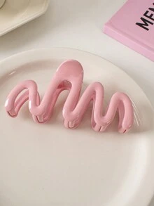 1入大型多巴胺腦形髮夾，適用於家居、旅行、節日和派對，Melrad髮飾，Y2K禮物