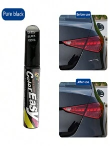 1pc Black Car Scratch Repair Paint Pen Automotive Paint Scratch Remover - Black - View 3