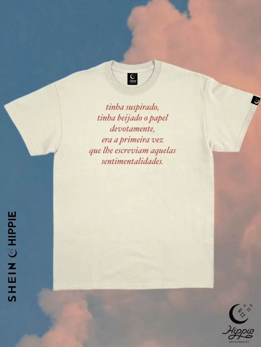 Women T-Shirts - 香檳色 - 查看 1