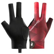 1pc Anti-Slip Billiard Glove,Adult Party Games Suitable For Halloween/Christmas/Thanksgiving - Red - View 1